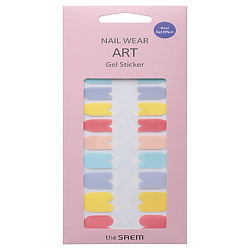 Наклейки для ногтей Nail Wear Art Gel Sticker