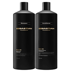 Набор для волос Dark Oil Smooth & Shine Шампунь+кондиционер