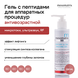Антивозрастной гель проводник с пептидами PEPTIDE ULTRA