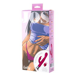 Вибратор с клиторальным стимулятором JOS LOLY