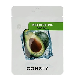 Регенерирующая тканевая маска с экстрактом авокадо Regenerating Avocado Mask Sheet