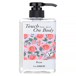 Гель для душа с экстрактом розы Touch On Body Rose Body Wash