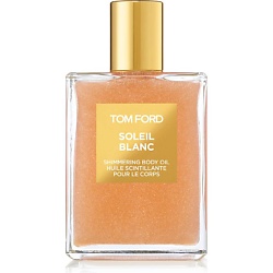 Масло парфюмированное для тела с блестками Soleil Blanc Rose Gold