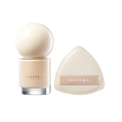 Набор Judydoll: Тональный крем для жирной кожи Oil Skin Foundation + Спонж