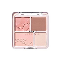 Палетка для макияжа лица 2 in 1 Blush Highlight Palette