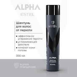 ESTEL Тонизирующий шампунь для волос с охлаждающим эффектом ALPHA PRO