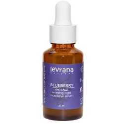 Сыворотка для лица ночная восстанавливающая Черника Anti-Age Blueberry Facial & Eye Serum