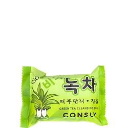 Мыло смягчающее мыло с экстрактом зеленого чая Green Tea Cleansing Soap