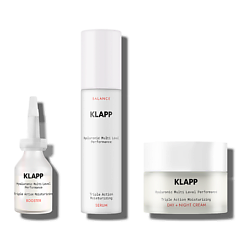 Набор для увлажнения кожи Hyaluronic Triple Action Moisture Power Trio
