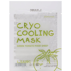Охлаждающая тканевая маска с экстрактом Зеленого томата Cryo Cooling Mask Green Tomato