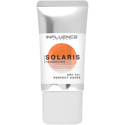 Тональная основа с SPF 25+ надежная защита от UV-лучей Solaris
