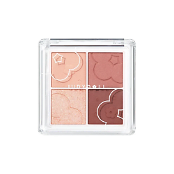Палетка теней для век 4 Colors Eyeshadow