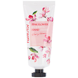 Крем для рук с вишневым цветом Cherry Blossom Pink Flower Blooming Hand Cream