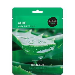 Тканевая маска для лица с экстрактом алоэ Facial Tissue Mask With Aloe Extract