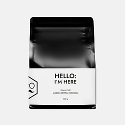 Английская соль для ванн "Amber & Pepper, Patchouli"