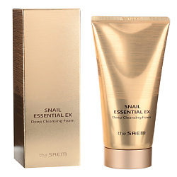 Пенка для умывания Snail Essential EX Deep Cleansing Foam