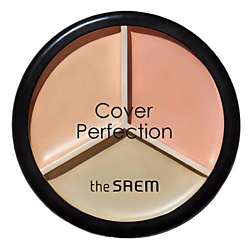 Палетка консилеров Cover Perfection Triple Pot Concealer