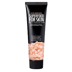 Крем для рук ультрапитательный Розовая соль Superfood For Skin Hand&Nail Cream Pink Salt