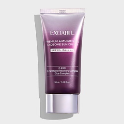 Солнцезащитный крем  SPF50+ PA++++ с экзосомами Premium Anti-Wrinkle Exosomes  Sun Cream
