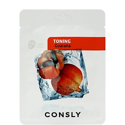 Тонизирующая тканевая маска с экстрактом гуараны Toning Guarana Mask Sheet