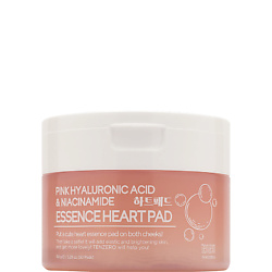 Выравнивающие пэды с ниацинамидом и экстрактом розы Essence Heart Pad Pink Hyaluronic Acid & Niacinamide
