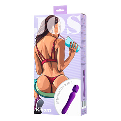 Стимулятор 2 в 1 JOS Kisom
