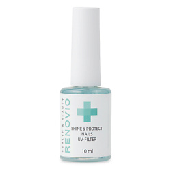 Лаковое покрытие - сушка для лака ультраблеск, shine&protect nails uv-filter
