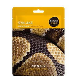 Тканевая маска для лица с пептидом Syn-ake Facial Tissue Mask With Syn-Ake Peptide