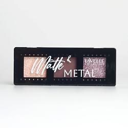 Тени для век Matte&Metal
