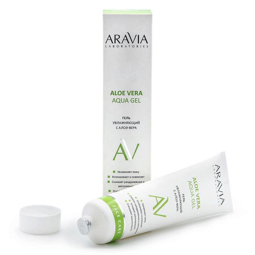 ARAVIA LABORATORIES Увлажняющий гель с алоэ-вера Aloe Vera Aqua Gel – фото 4