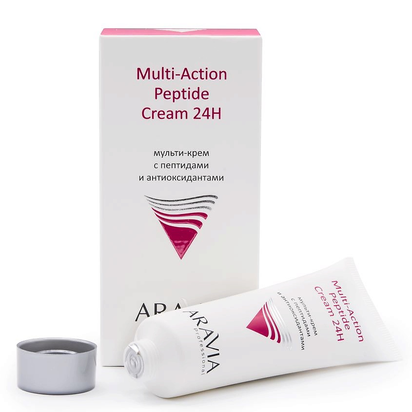 ARAVIA PROFESSIONAL Мульти-крем с пептидами и антиоксидантным комплексом для лица Multi-Action Peptide Cream – фото 3