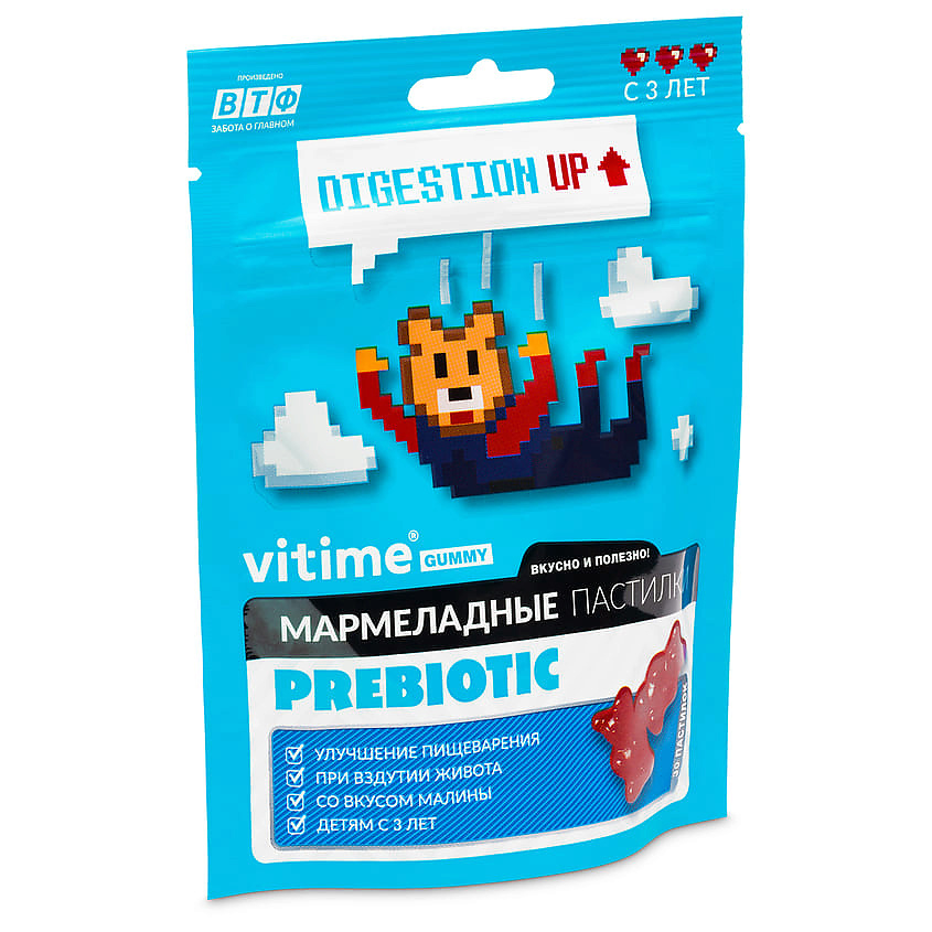 VITIME Мармеладные пастилки Prebiotic Пребиотик – фото 2