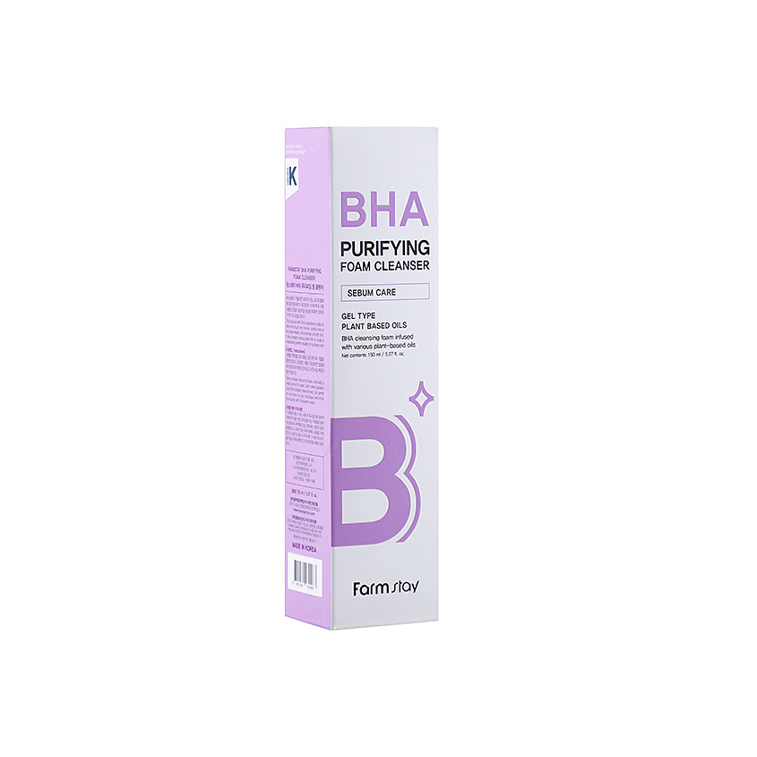 FARMSTAY Пенка для лица с BHA кислотами BHA Purifying – фото 3