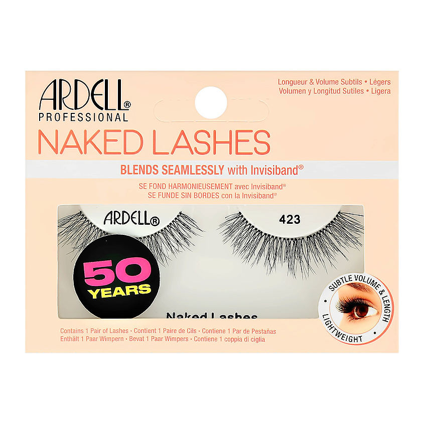 Изображение товара ARDELL Ресницы накладные NAKED LASHES № 423, Тон 423 Изображение товара ARDELL Ресницы накладные NAKED LASHES № 423, Тон 423