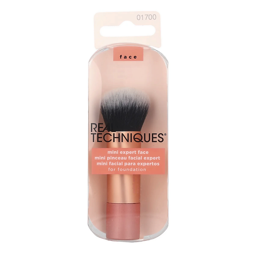 Изображение товара REAL TECHNIQUES Кисть для тональных средств Base Mini Expert Face Brush, 1 шт.