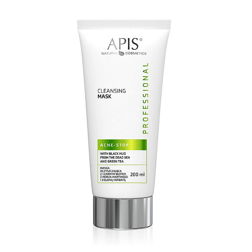 Изображение товара APIS NATURAL COSMETICS Очищающая маска для лица с черной грязью Purifying Mask, 200 мл Изображение товара APIS NATURAL COSMETICS Очищающая маска для лица с черной грязью Purifying Mask, 200 мл