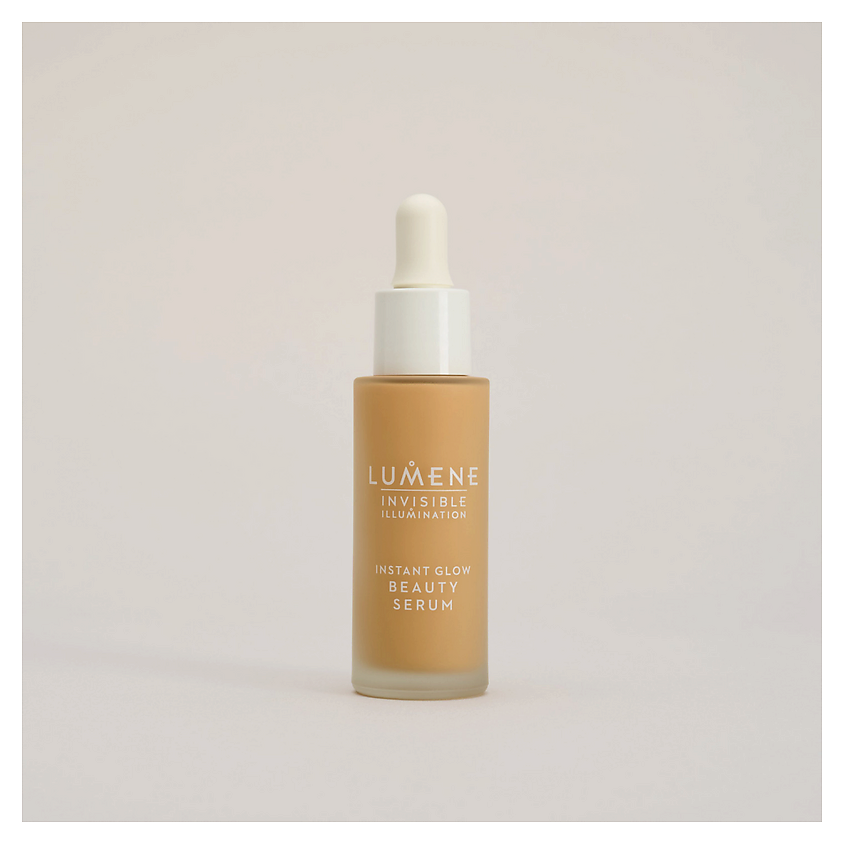 Изображение товара LUMENE Сыворотка-флюид с тонирующим эффектом Invisible Illumination Instant Glow Beauty Serum, Оттенок: 400 Изображение товара LUMENE Сыворотка-флюид с тонирующим эффектом Invisible Illumination Instant Glow Beauty Serum, Оттенок: 400