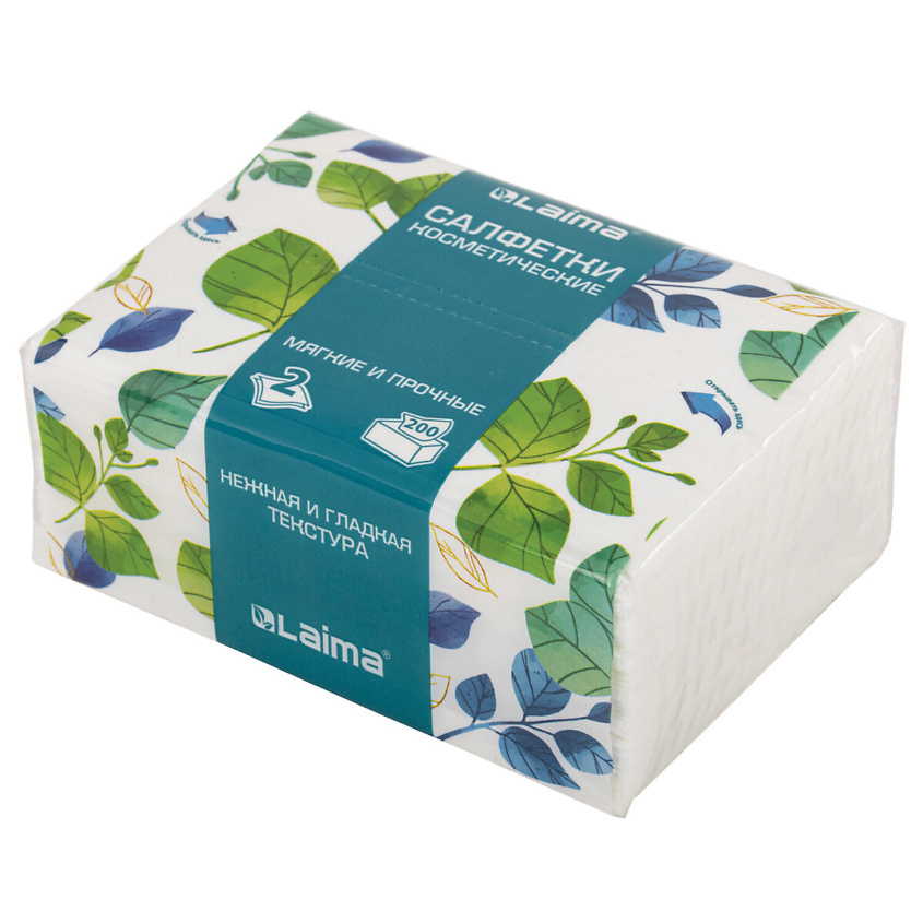 Изображение товара LAIMA Салфетки косметические PREMIUM UNIT PACK, 1 шт.