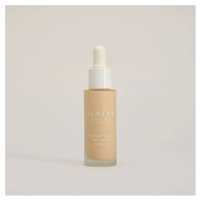 Изображение товара LUMENE Сыворотка-флюид с тонирующим эффектом Invisible Illumination Instant Glow Beauty Serum, Оттенок: 100 Изображение товара LUMENE Сыворотка-флюид с тонирующим эффектом Invisible Illumination Instant Glow Beauty Serum, Оттенок: 100