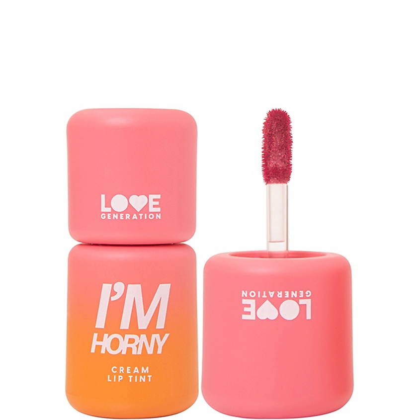 Изображение товара LOVE GENERATION Тинт для губ кремовый I'm Horny 02 love me стойкий бежево-розовый 3 мл Изображение товара LOVE GENERATION Тинт для губ кремовый I'm Horny 02 love me стойкий бежево-розовый 3 мл