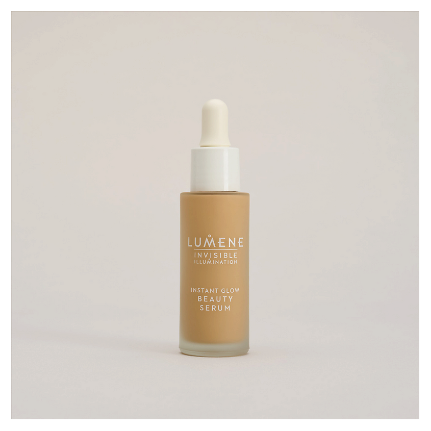 Изображение товара LUMENE Сыворотка-флюид с тонирующим эффектом Invisible Illumination Instant Glow Beauty Serum, Оттенок: 300 Изображение товара LUMENE Сыворотка-флюид с тонирующим эффектом Invisible Illumination Instant Glow Beauty Serum, Оттенок: 300