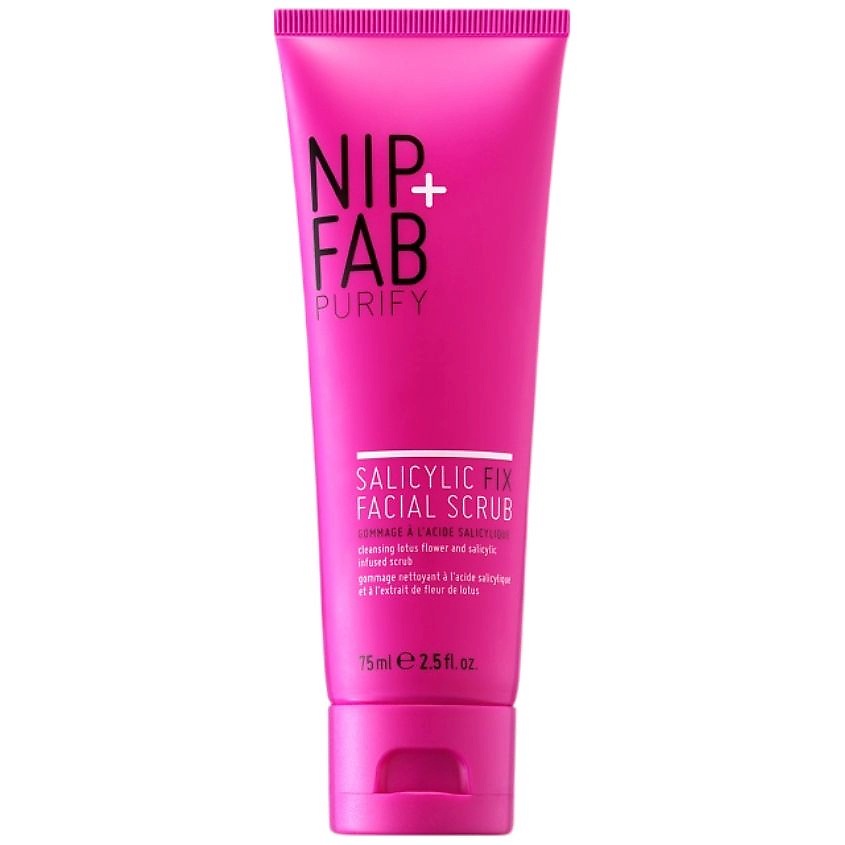 Изображение товара NIP&FAB Скраб для лица с салициловой кислотой Purify Fix 75 мл для проблемной кожи