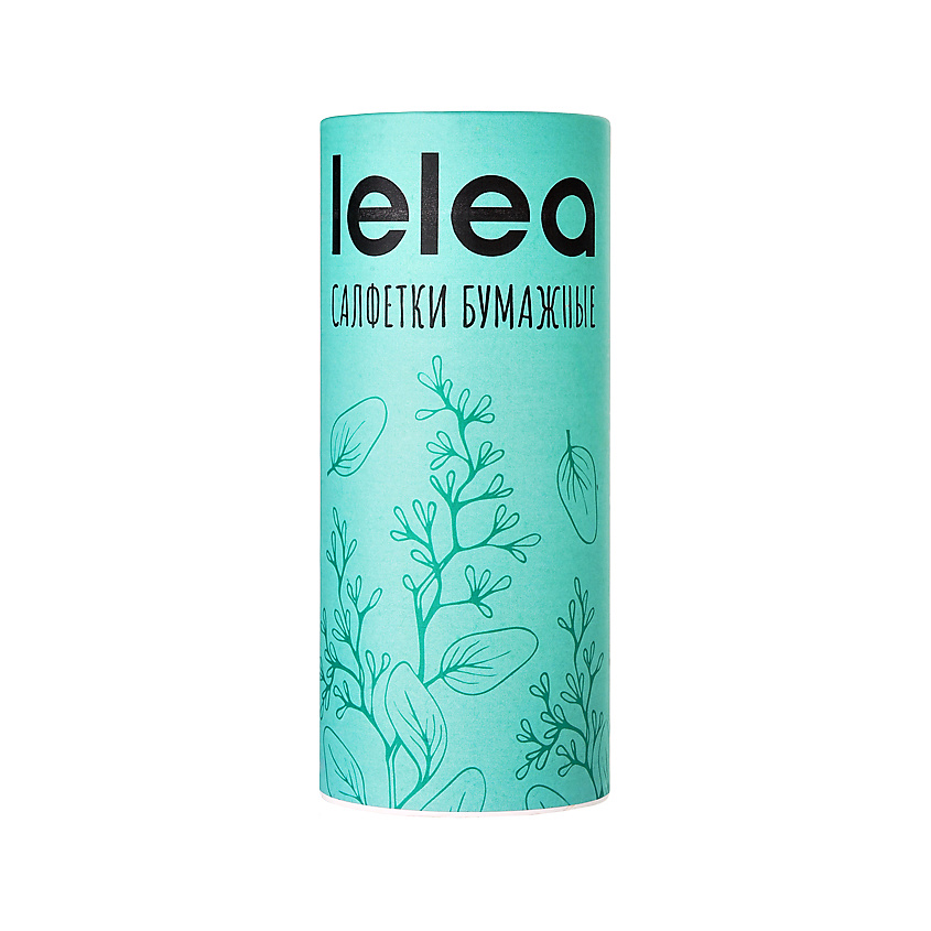 Изображение товара LELEA Салфетки бумажные Green (в тубе), 1 шт. Изображение товара LELEA Салфетки бумажные Green (в тубе), 1 шт.