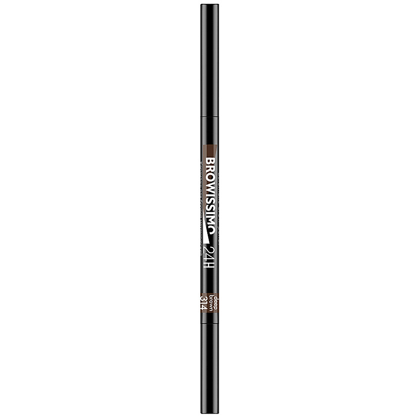 Изображение товара LUXVISAGE Карандаш для бровей механический Browissimo Ultra Slim Super Stay 24H, № 314 Deep Brown, 0,06 г Изображение товара LUXVISAGE Карандаш для бровей механический Browissimo Ultra Slim Super Stay 24H, № 314 Deep Brown, 0,06 г