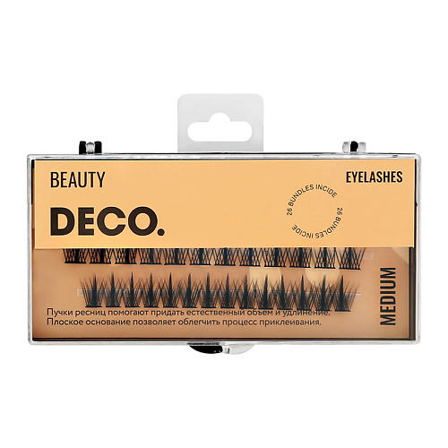 Ресницы накладные DECO. Пучки ресниц medium mix set 1