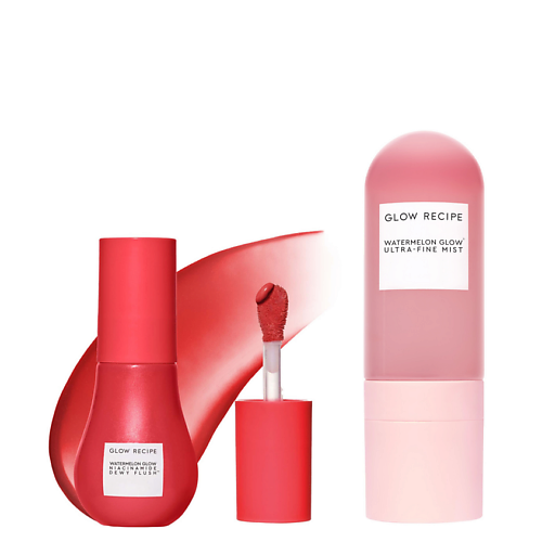 Набор средств для макияжа GLOW RECIPE Набор макияжа Blush & Spritz Bundle