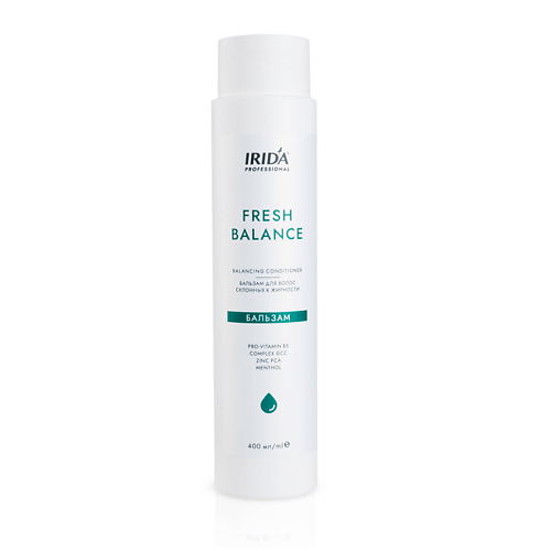 Бальзам для волос IRIDA Бальзам для волос склонных к жирности FRESH BALANCE PROFESSIONAL
