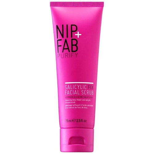 Скраб для лица NIP&FAB Скраб для лица с салициловой кислотой Purify Fix Facial Scrub