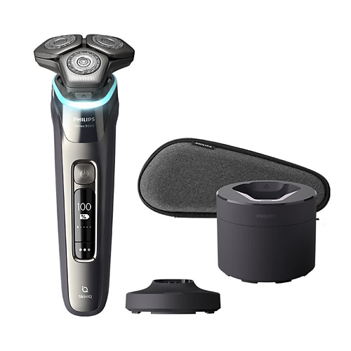 Электробритва PHILIPS Электробритва Series 9000 S9983 + Чехол + Станция очистки + Зарядная станция