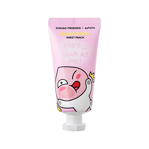 Крем для рук ESFOLIO Крем для рук KAKAO FRIENDS Sweet Peach с ароматом персика
